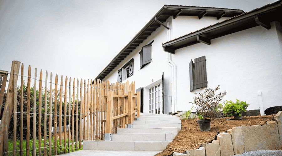 aménagement extérieur par un paysagiste sur la cote basque